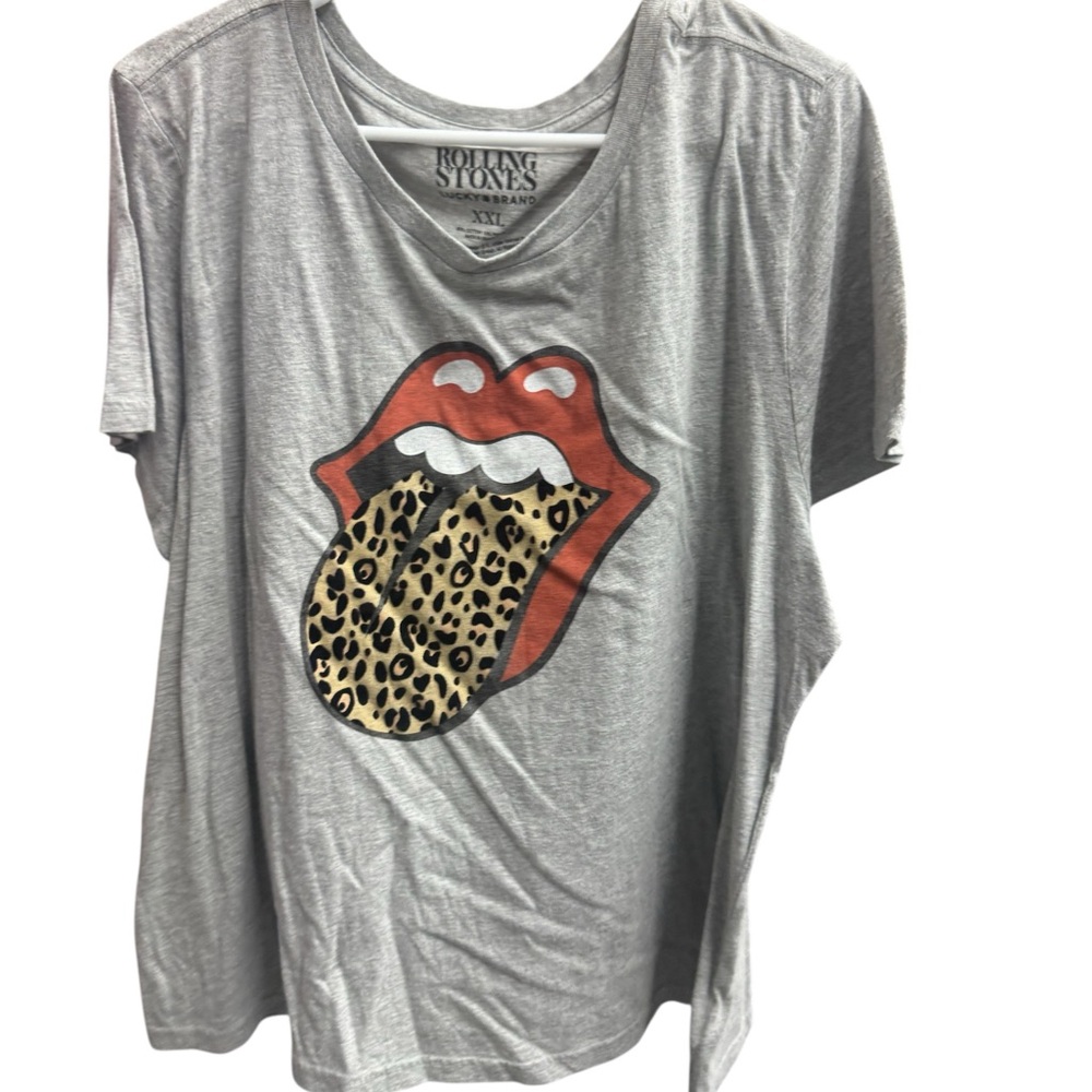Lucky Brand Gray Graphic Short Sleeve Tee - Picture 2 of 3